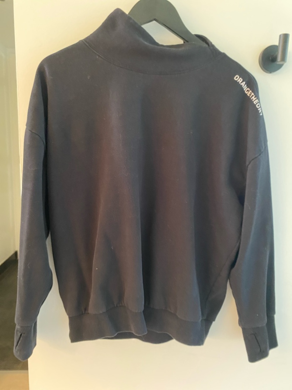 Orangetheory Men’s Navy Turtleneck Pullover